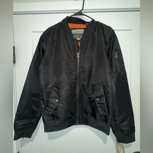NEW! Levi's Black Bomber Jacket
